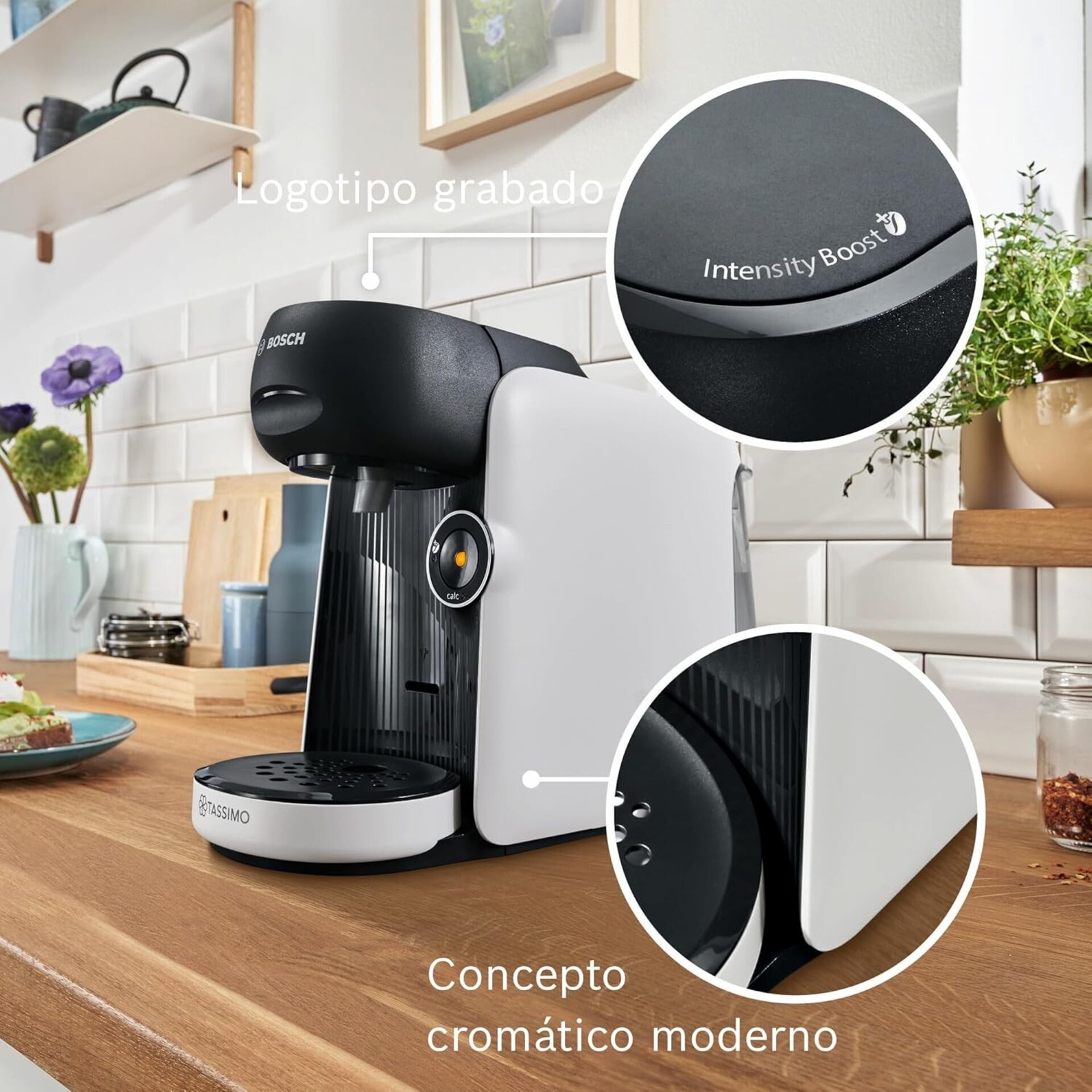 Bosch - Cafetera Multibebida Tassimo Finesse Friendly - 6