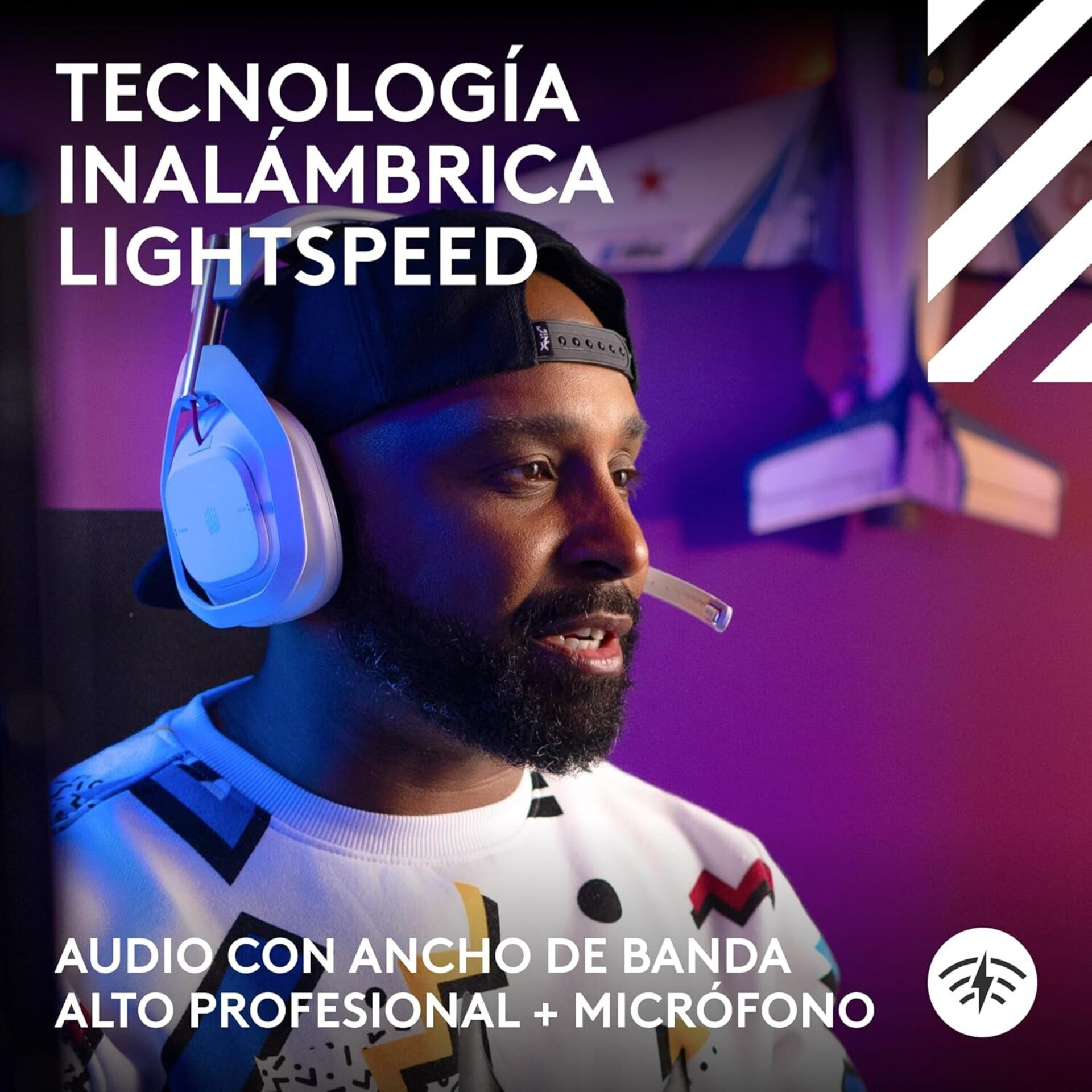 Logitech G Astro A50 LIGHTSPEED para gaming Auriculares inalámbricos + estación - 11