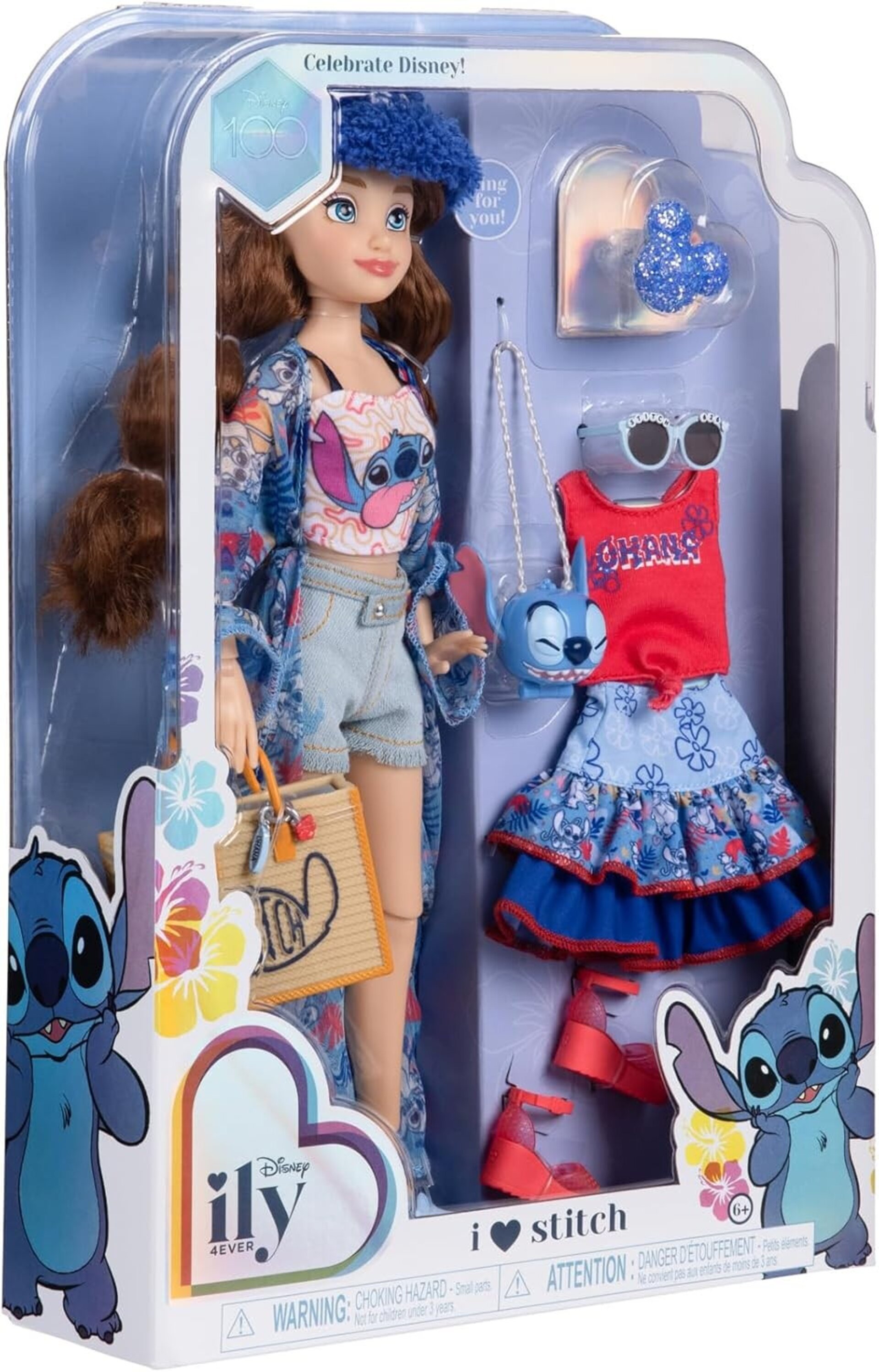 DISNEY STORE Muñeca Fashion 30 cm Inspirada en Stitch de Verano - 7