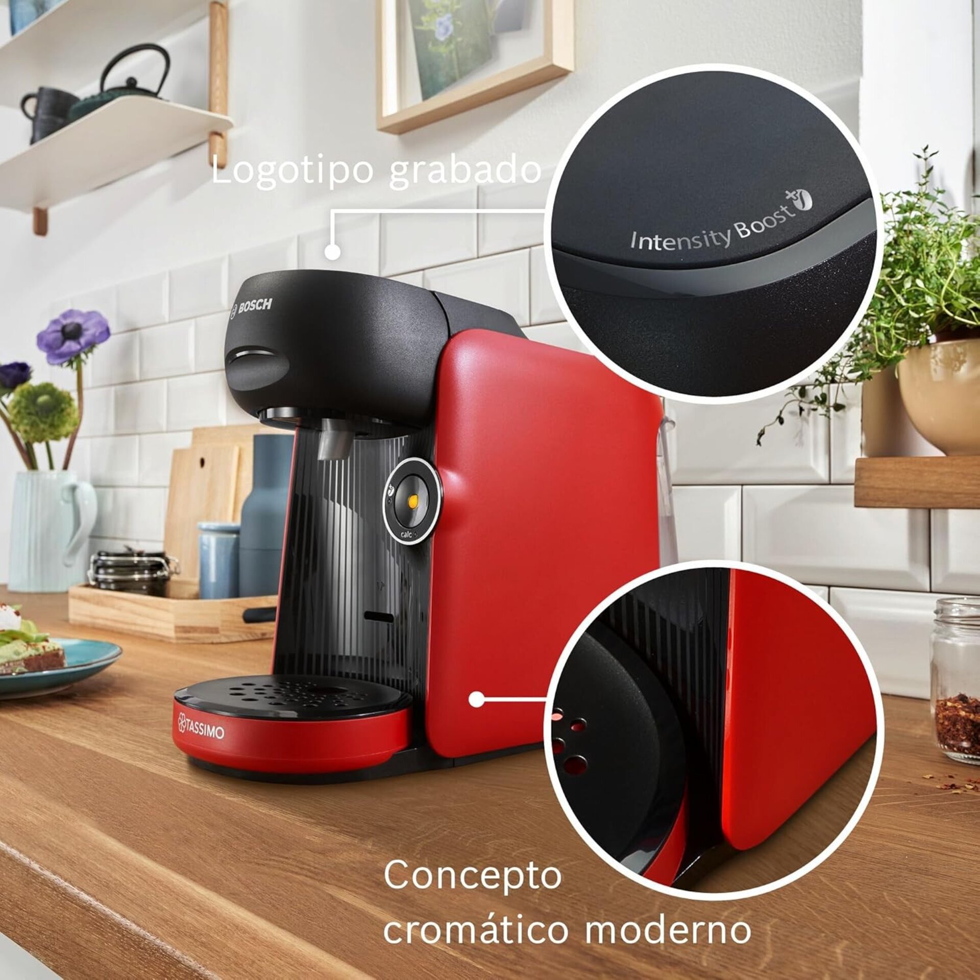 Bosch - Cafetera Multibebida Tassimo Finesse Friendly, - 6