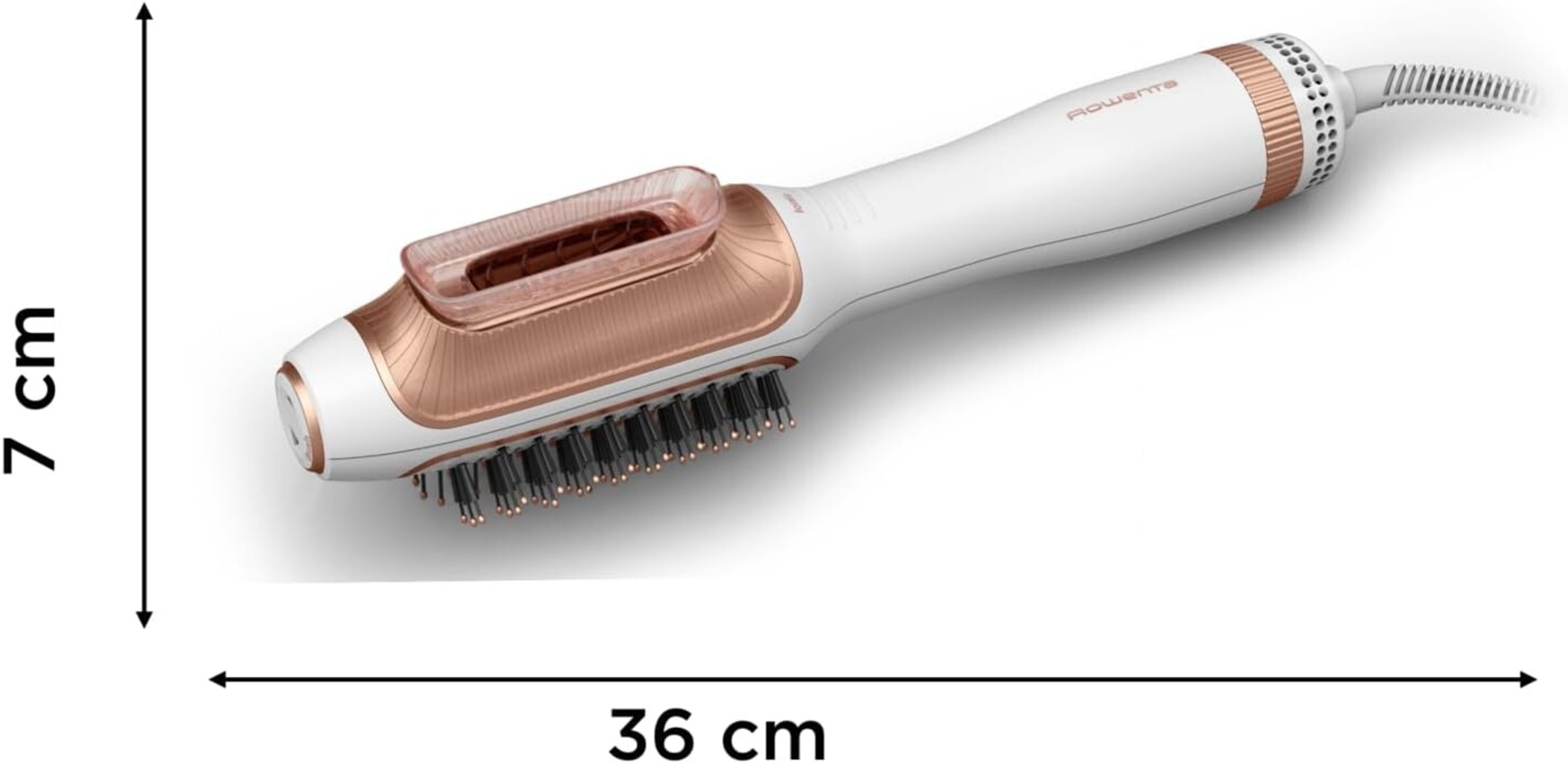 Reverso de Rowenta, Secador de Pelo y Cepillo de Aire Caliente 2 en 1, Peinado - 8