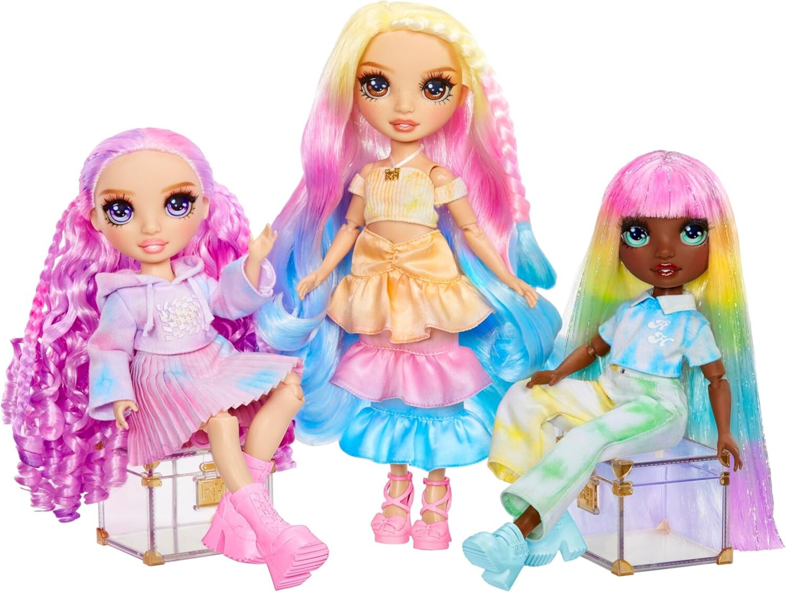 RAINBOW HIGH Color & Create New Theme Dolls- Brown Eyes - 4