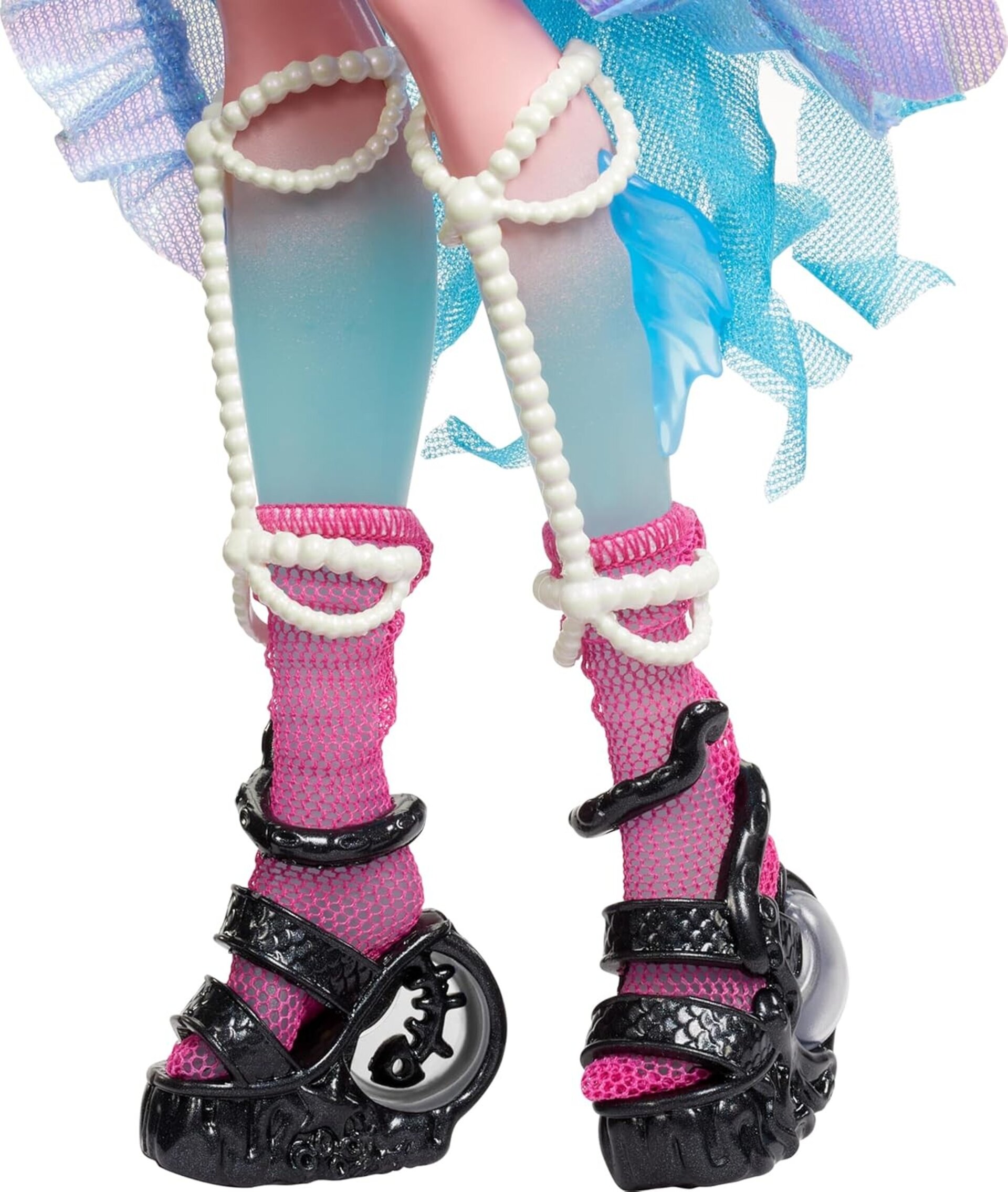 Monster High Monster Fest Lagoona Blue, Muñeca monstruita Marina con Look de Con - 2