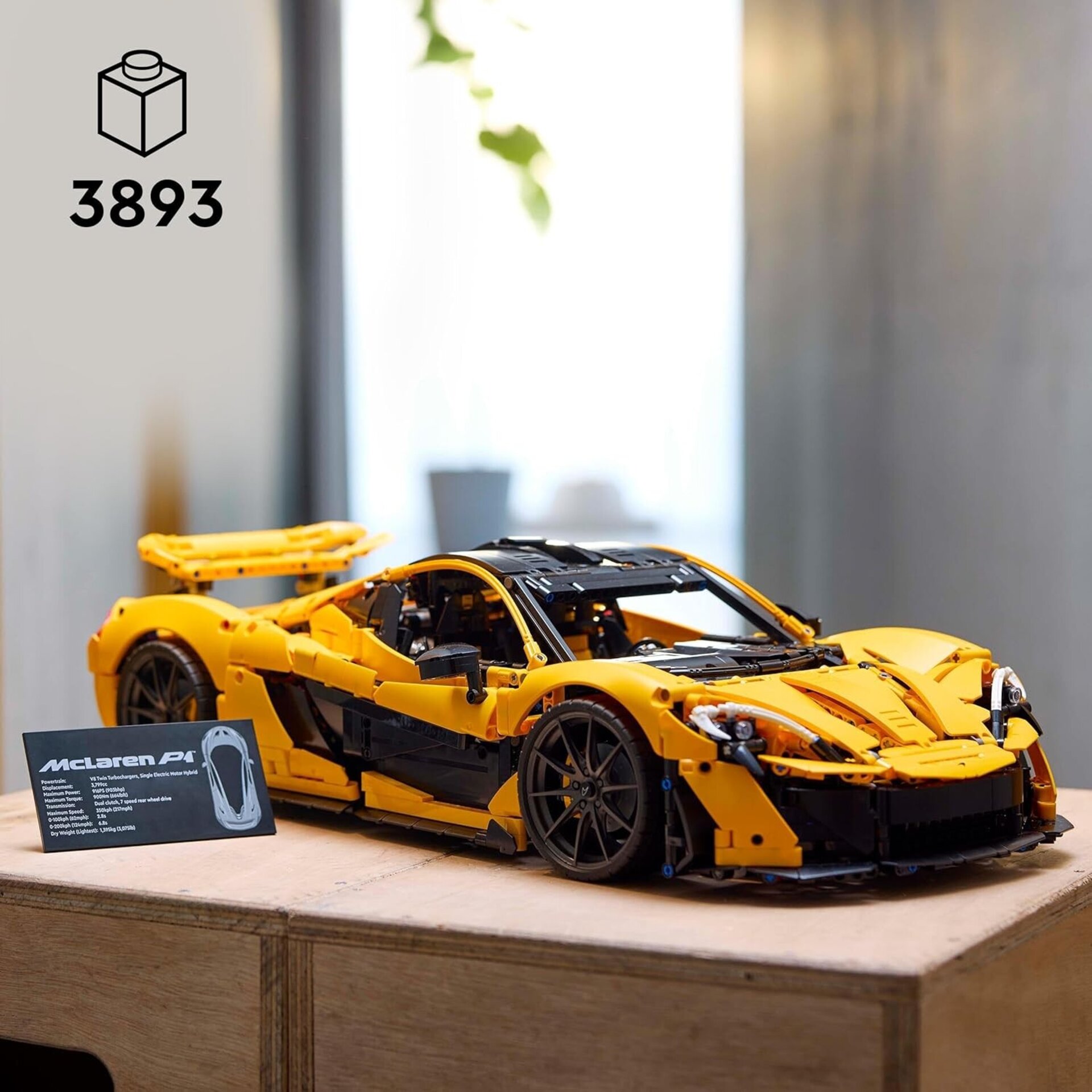 LEGO Technic McLaren P1 Maqueta de Coche a Escala para Adultos, Hipercoche - 7