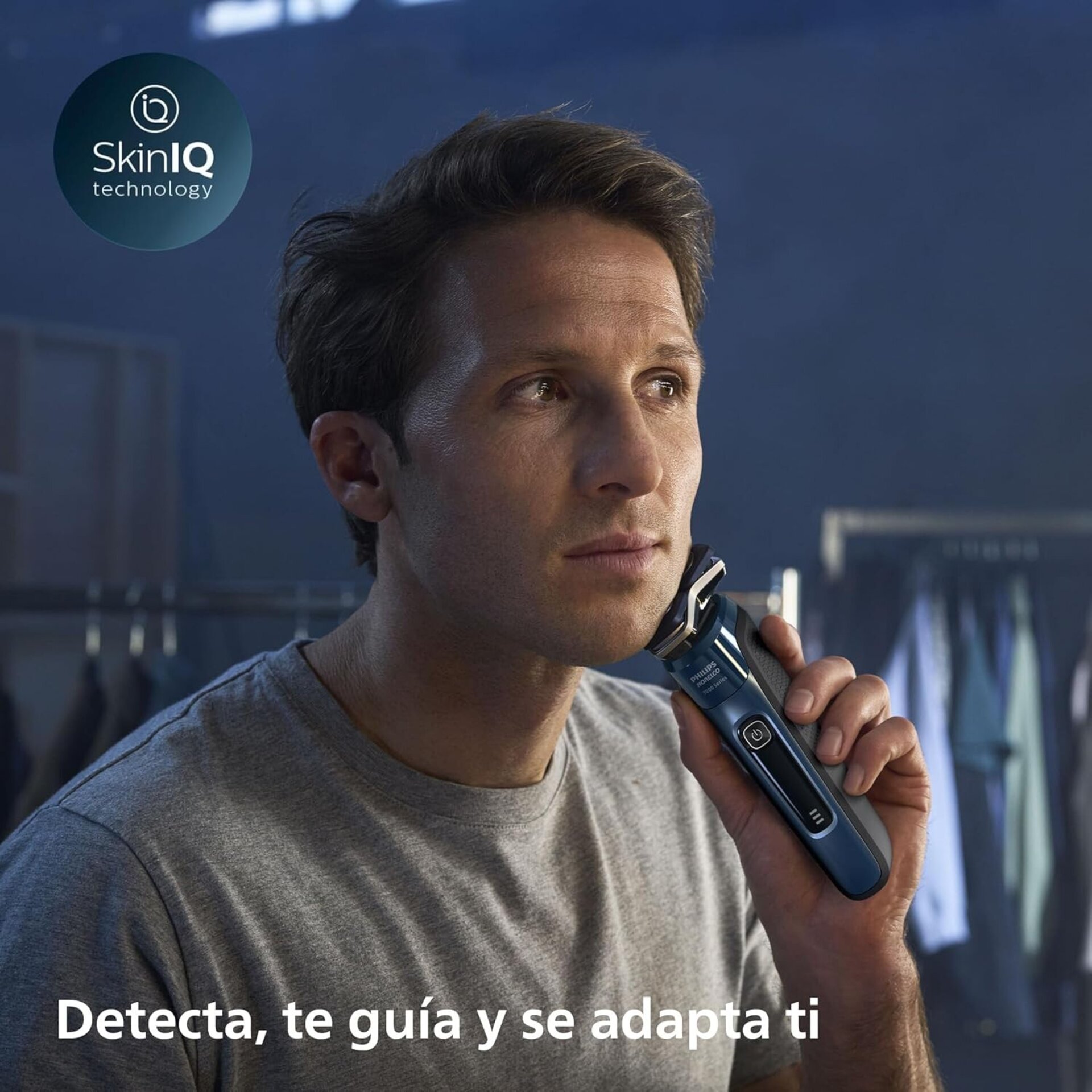 Philips Serie 7000 Afeitadora Eléctrica Hombre, Máquina de Afeitar Barba con Rec - 3