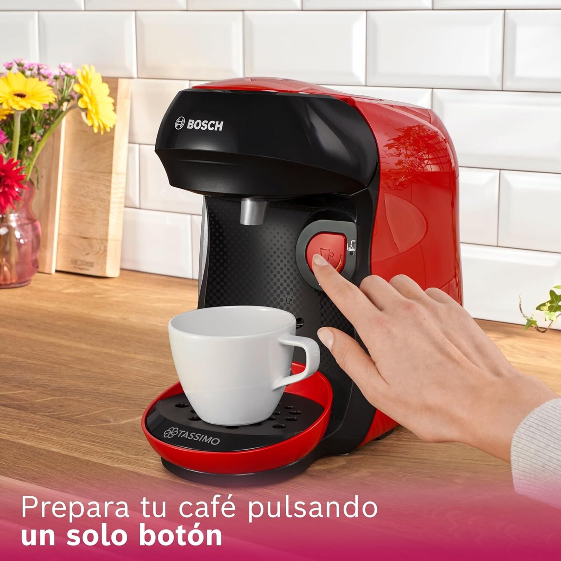 Bosch - Cafetera Multibebida Tassimo Happy Friendly, - 2