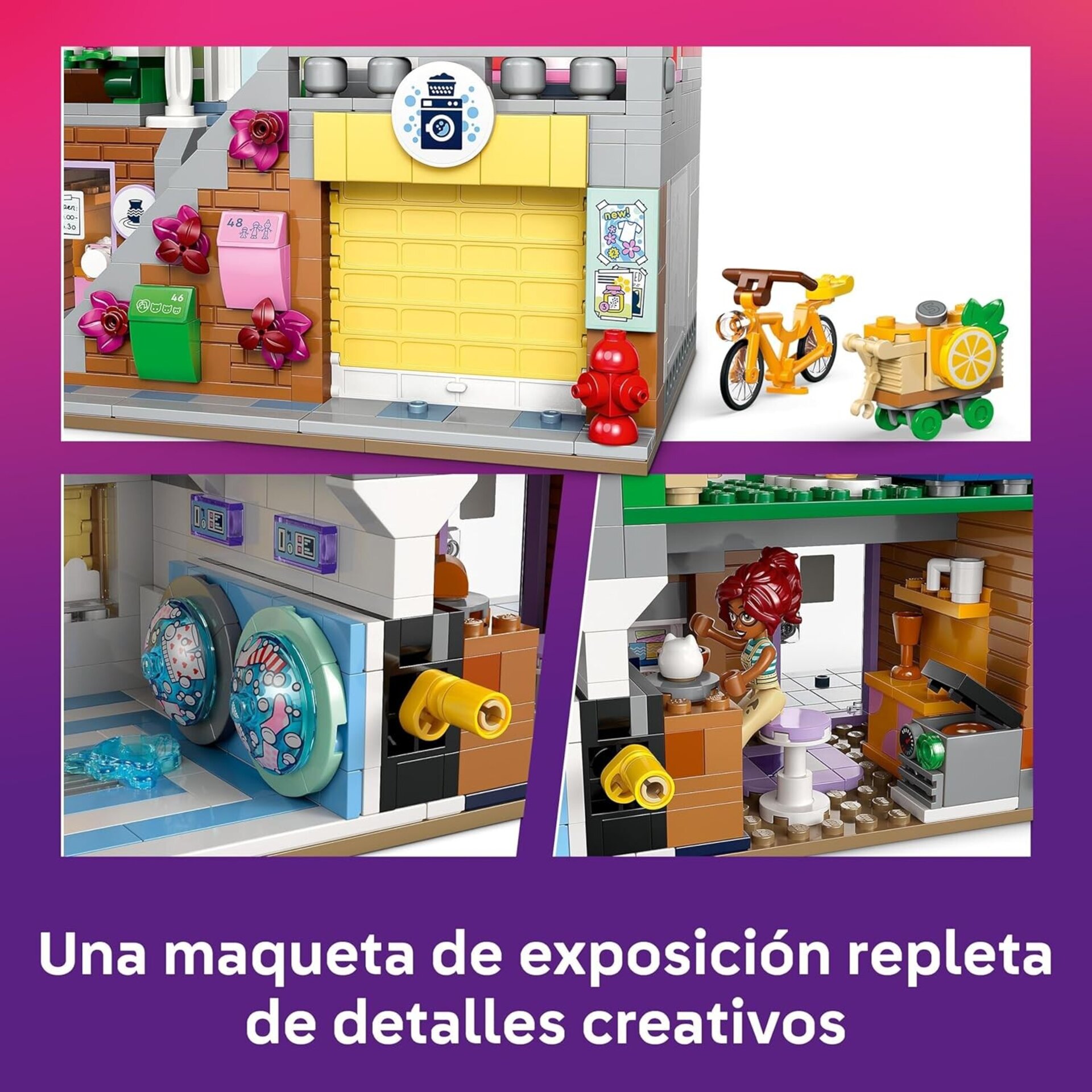 LEGO Friends Apartamentos y Tiendas de Heartlake City, Tienda de Juguete, Casa - 3