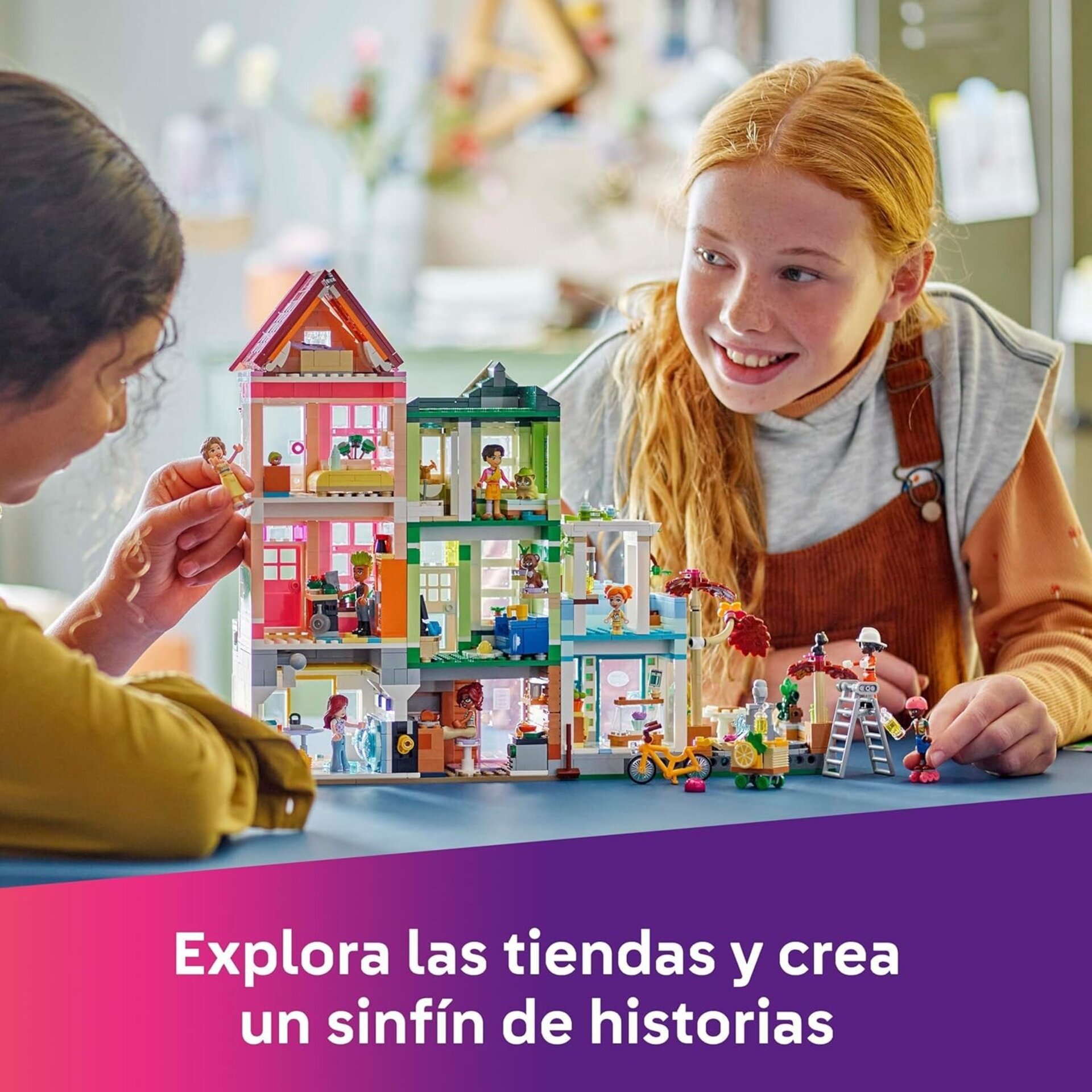 LEGO Friends Apartamentos y Tiendas de Heartlake City, Tienda de Juguete, Casa - 5