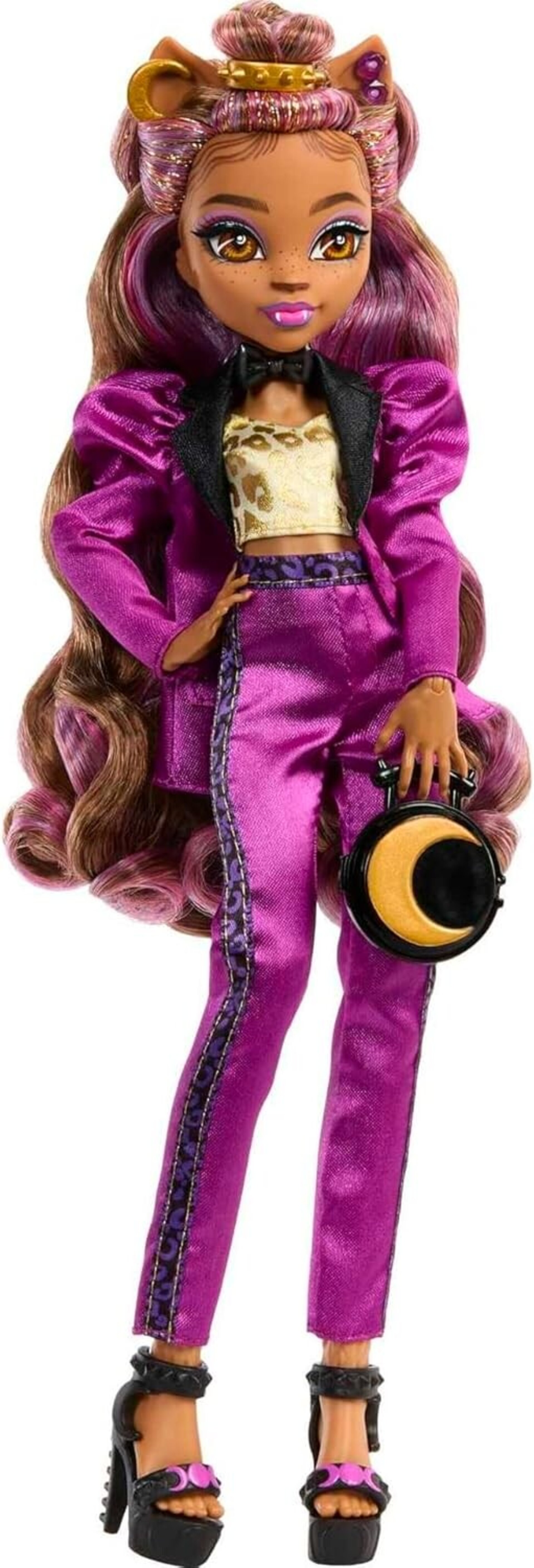 Monster High Muñeca Clawdeen Wolf en Monster Ball Party Fashion - 5