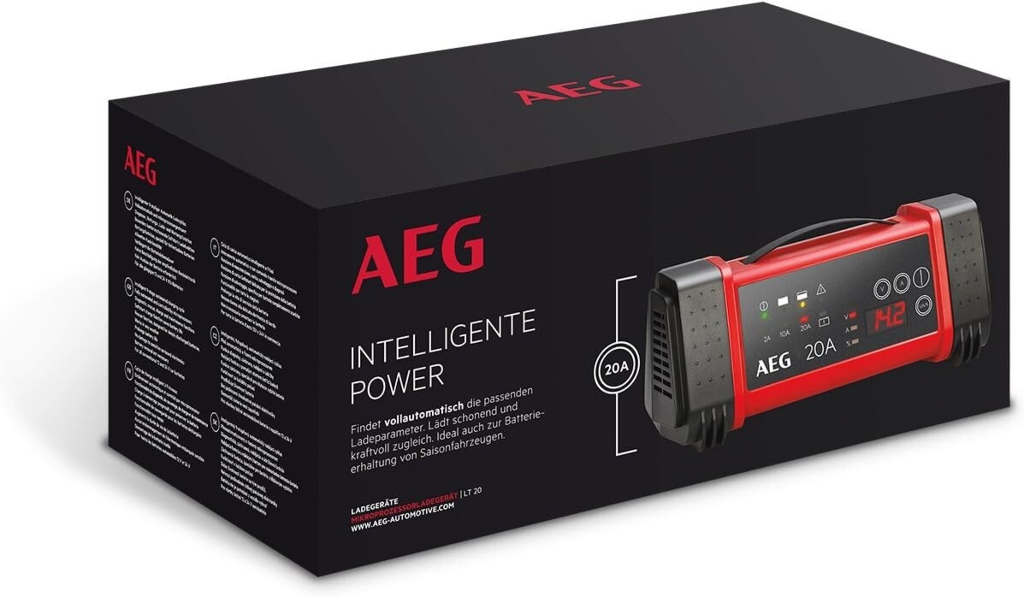 AEG Automotive 97024 - Cargador de batería con microprocesador LT 10 amperios - 5