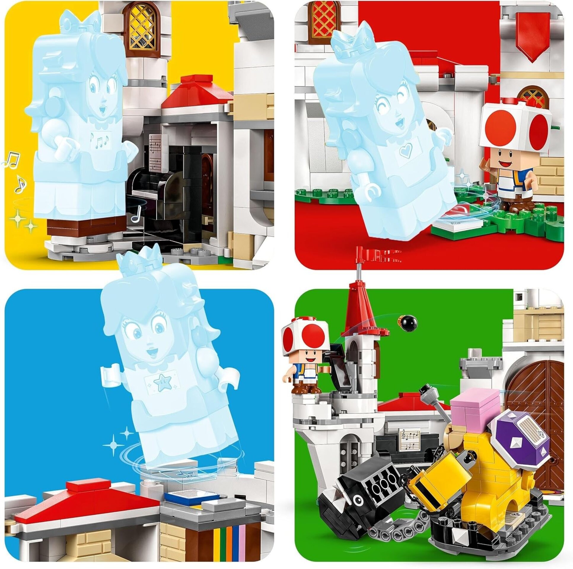 Lego Super Mario Battle Roy at Peach's Castle Building Toy with Nintendo - 4