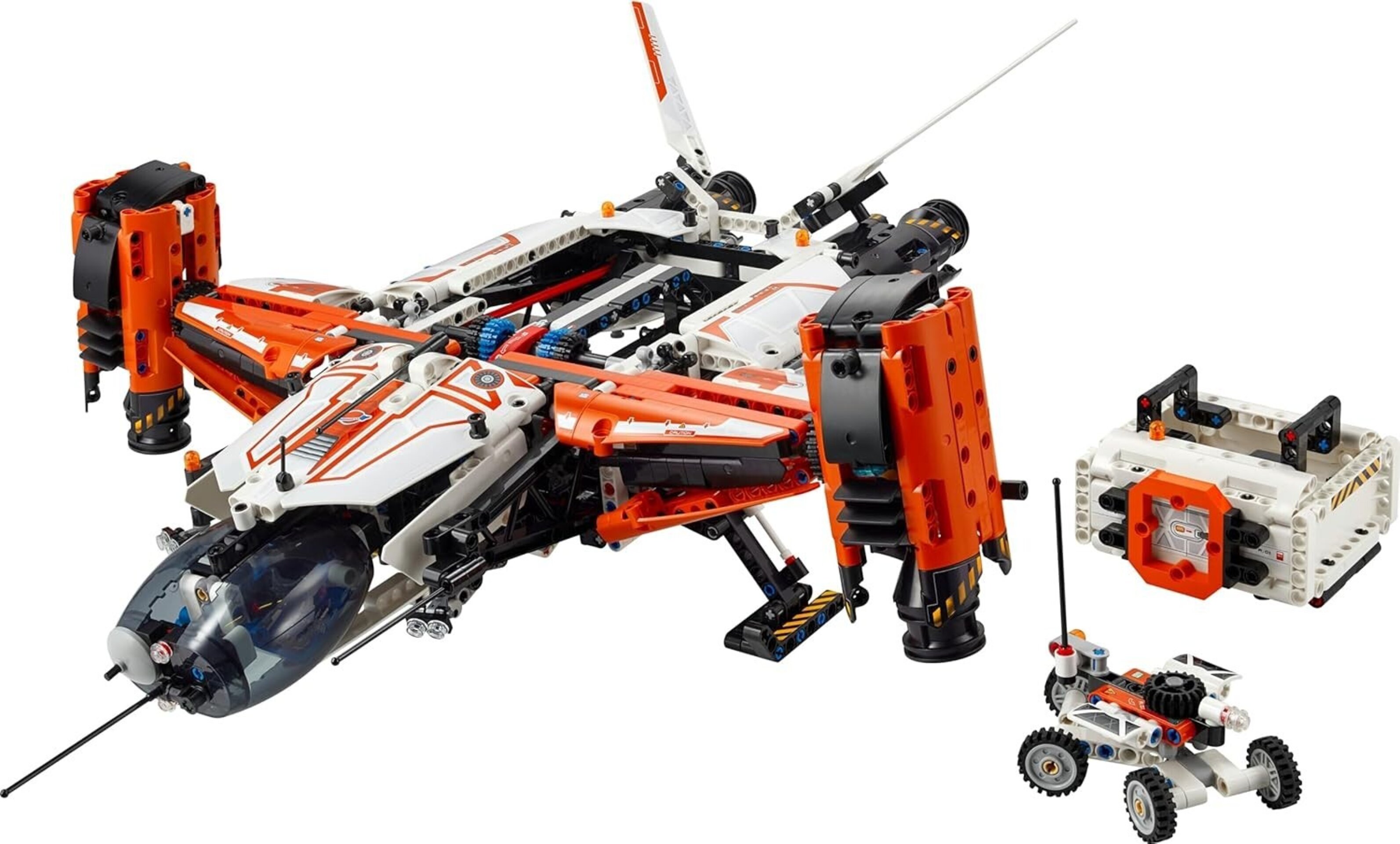 Lego Technic Nave Espacial de Carga Pesada VTOL LT81 Vehículo y Mini Róver - 4