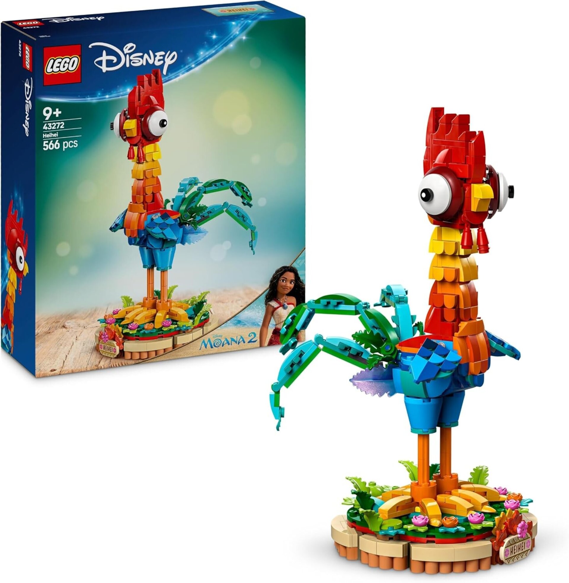 LEGO | Disney Heihei Maqueta para Construir de una Figura del Personaje - 4