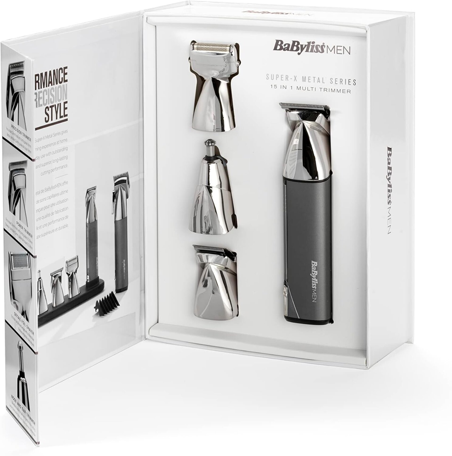 BaBylissMEN MT996E Multigroom 15 en 1 Super-X Metal Series - 8