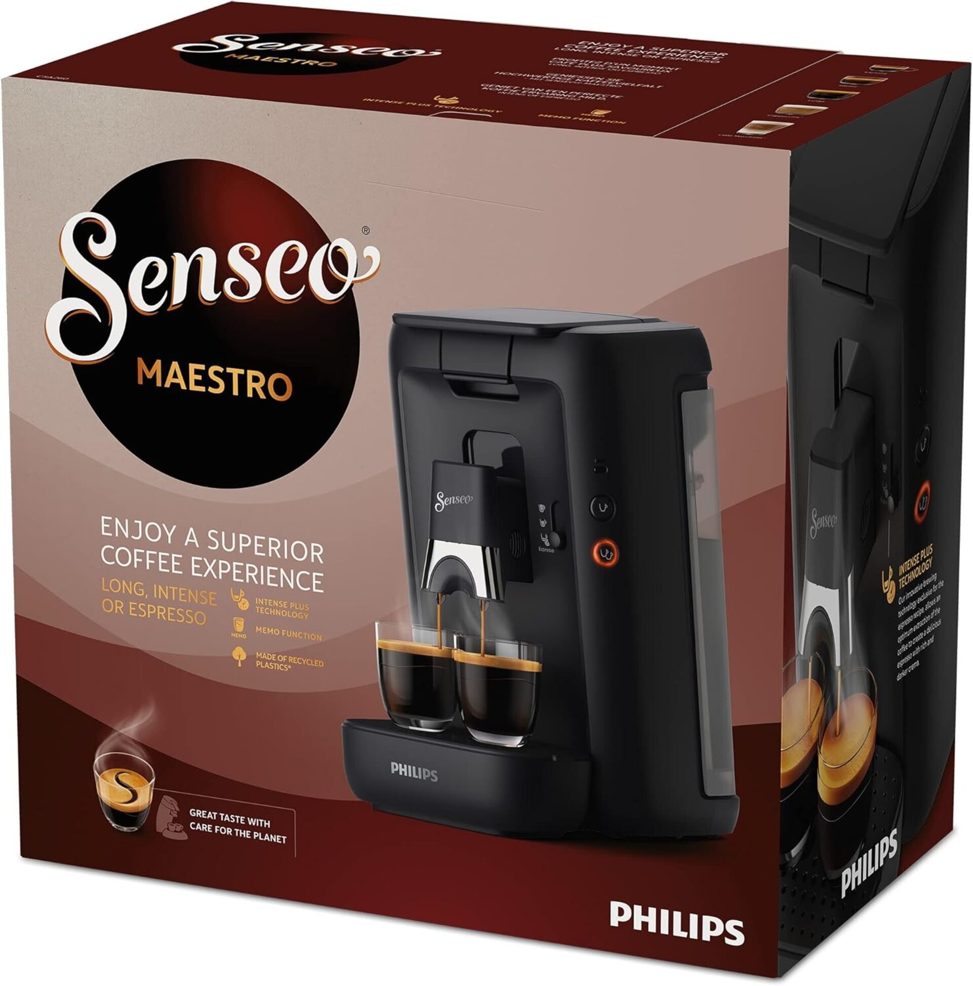 Philips Domestic Appliances Senseo Maestro Cafetera de cápsulas - 4