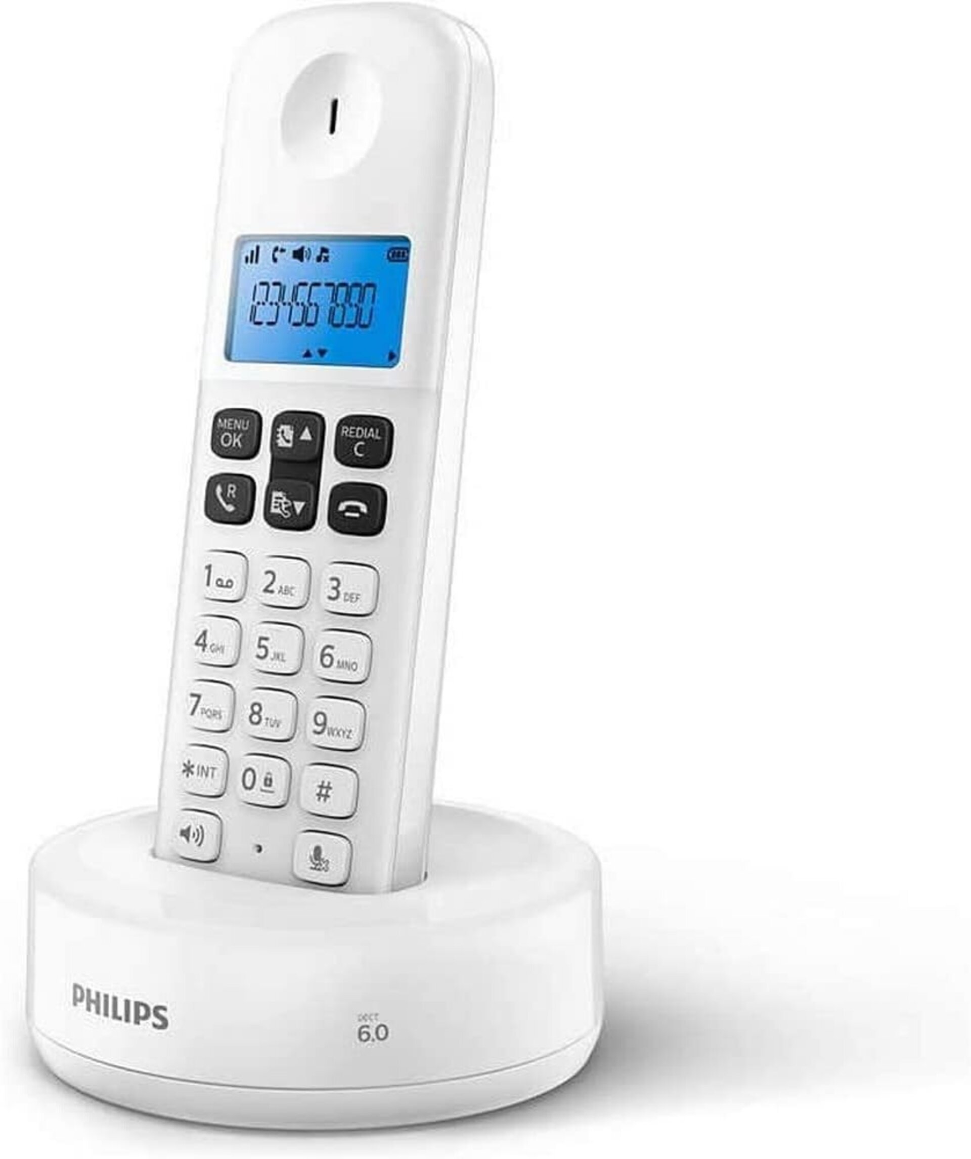 Philips Telefono Inalambrico Casa Linea M4501W/01 Sencillo - 2