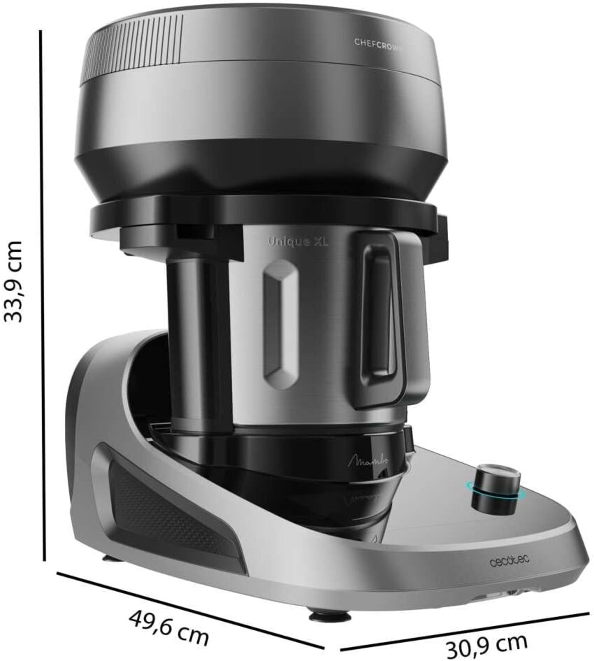 Cecotec Robot de Cocina Multifunción con Dispensador de Alimentos Mambo CooKing - 12