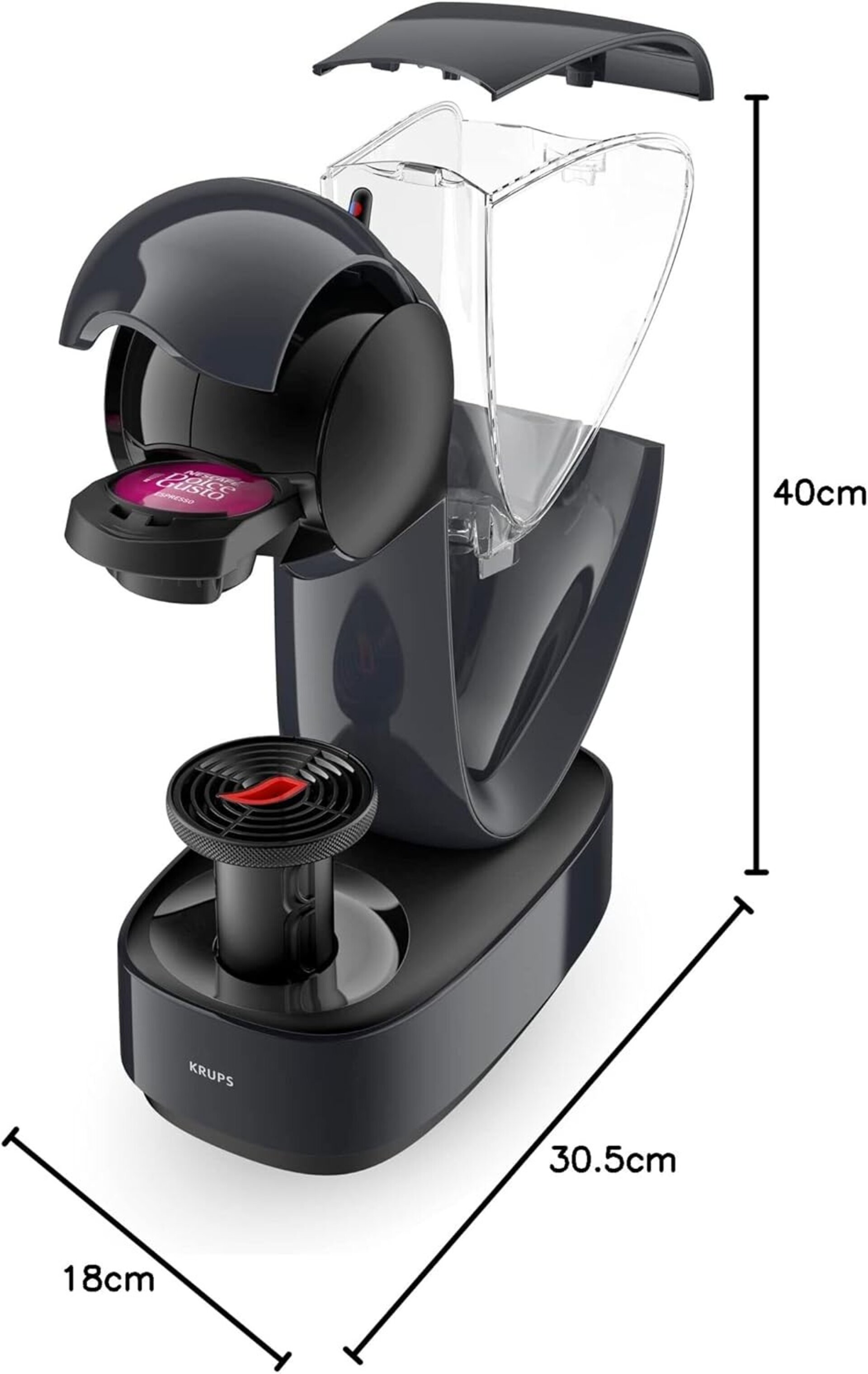 Nescafé Dolce Gusto Infinissima Cosmic Krups. Cafetera de cápsulas 15 bares - 8
