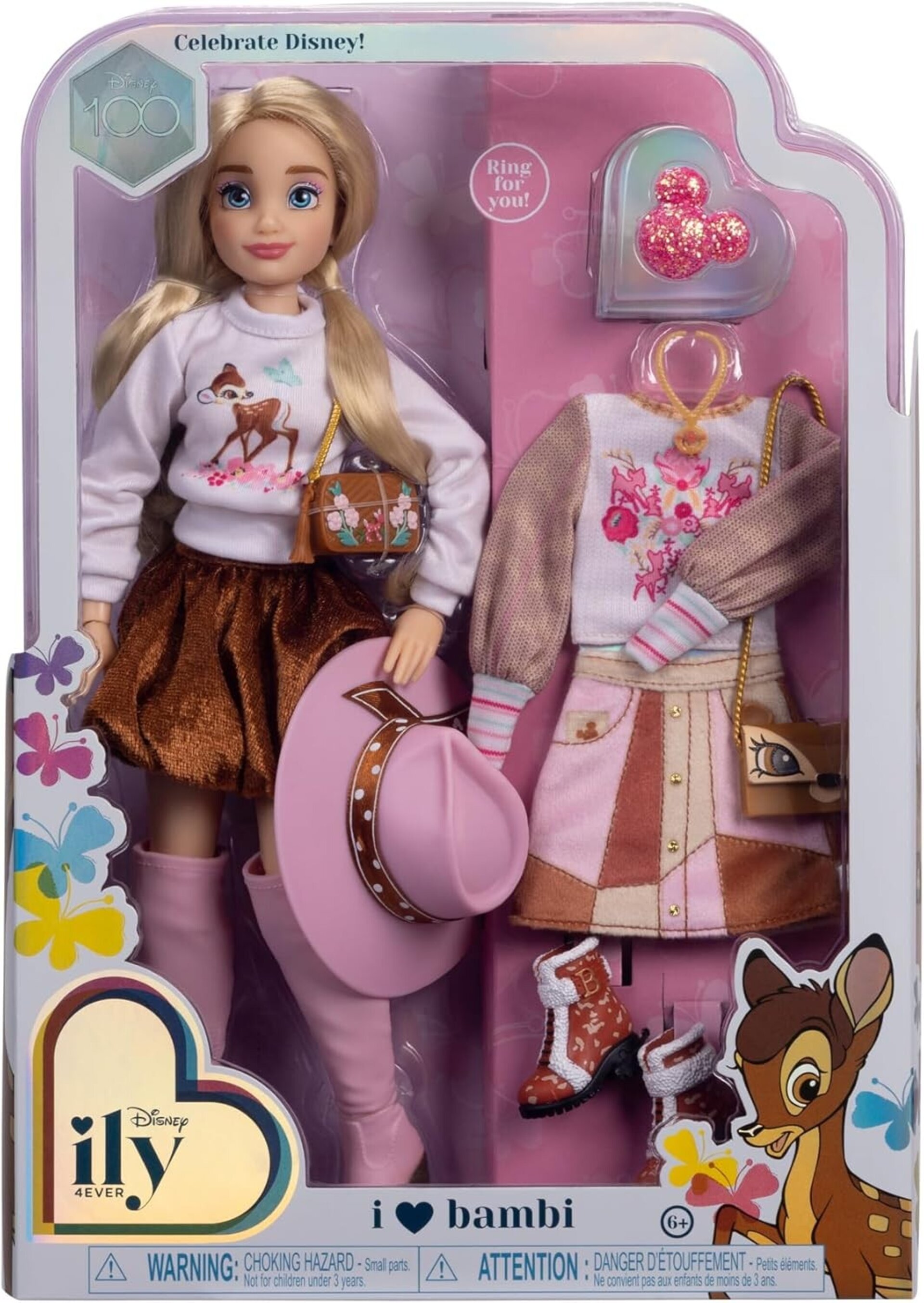 Disney ILY 4 Ever - Muñeca Fashion 30 cm Inspirada en Bambi - 4