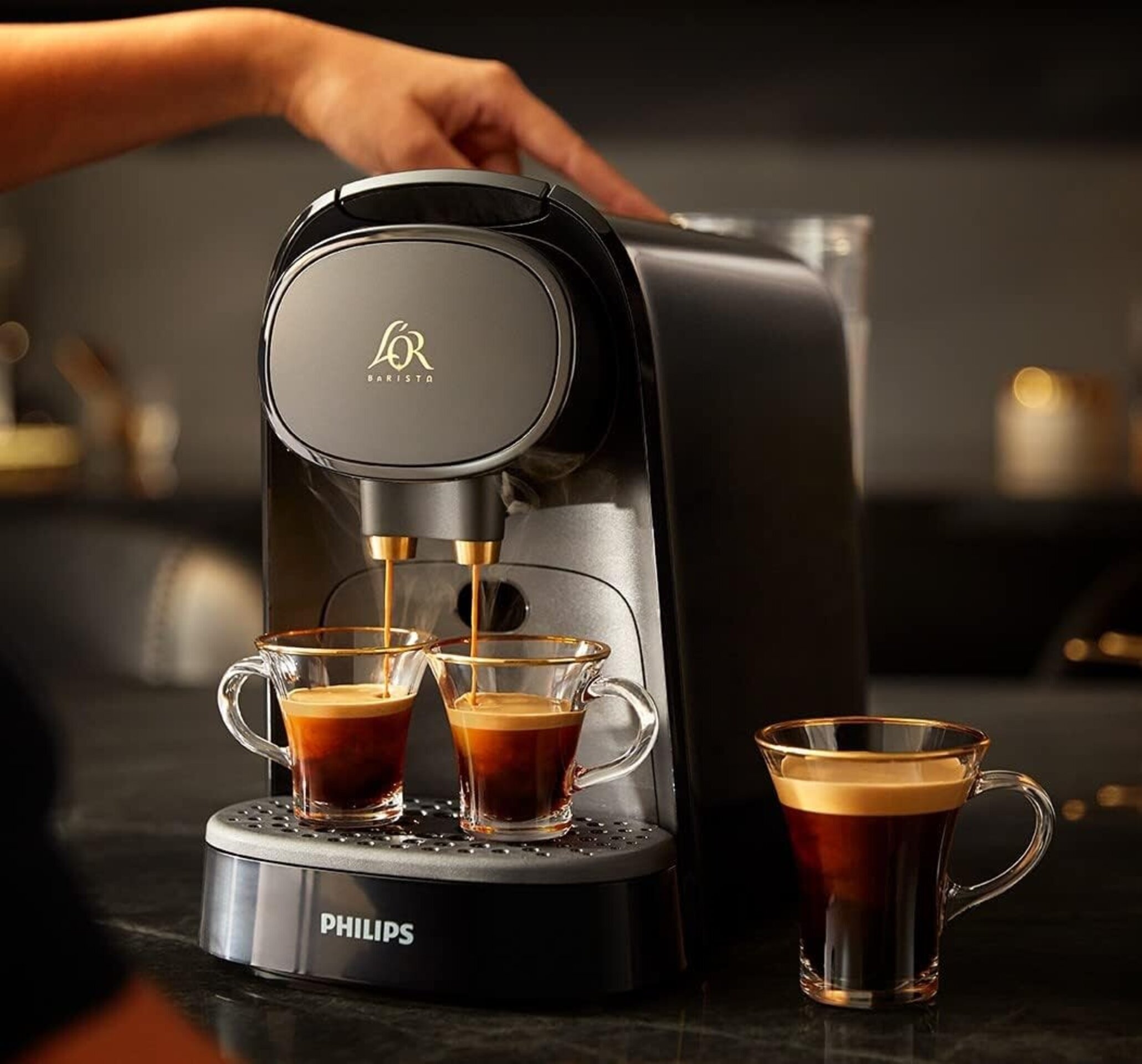 Philips L'Or Barista Original - Cafetera Espresso de Cápsulas, 19 Bares - 6