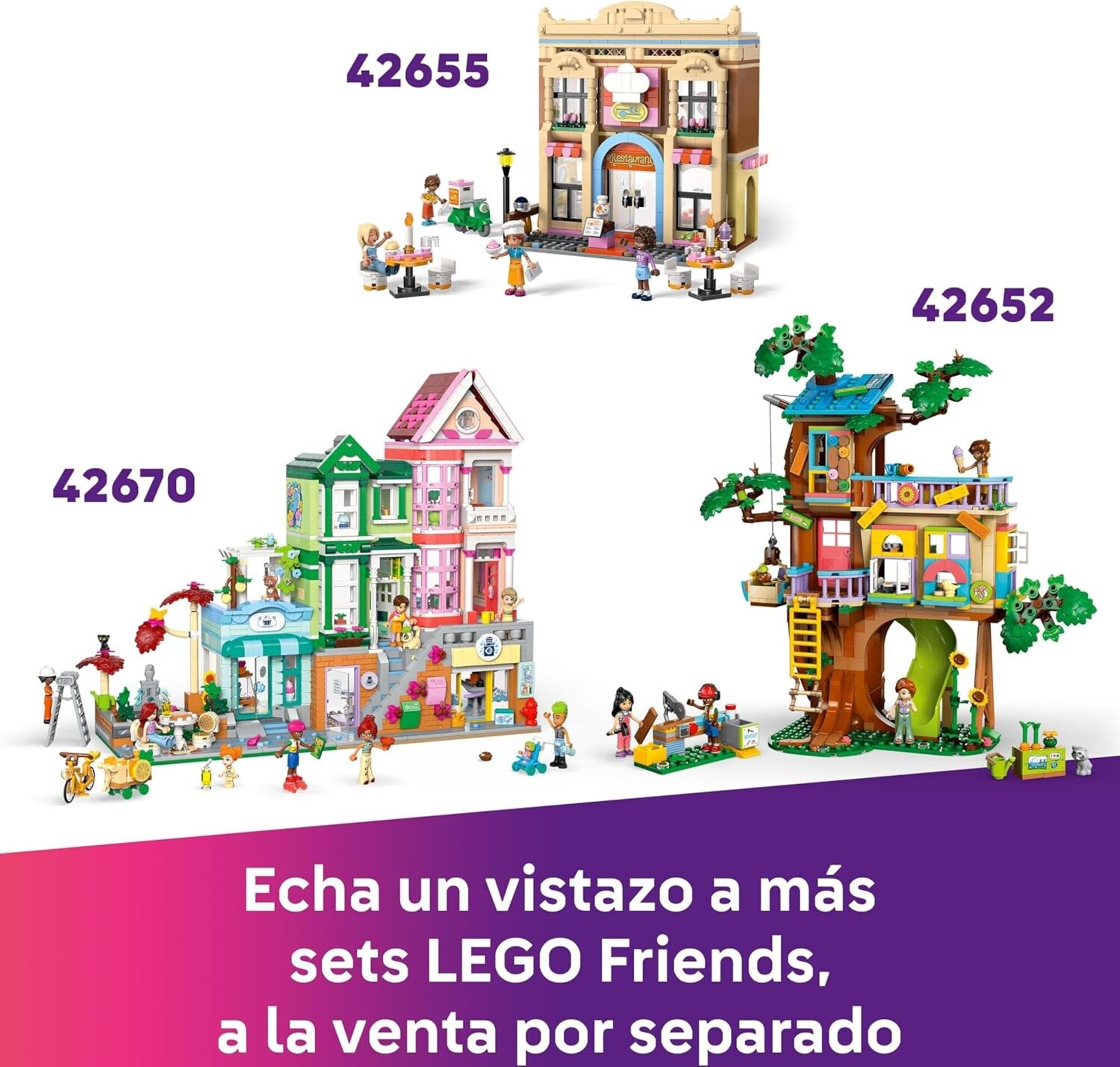 LEGO Friends Casa de los Apicultores y Jardín de Flores con 4 Mini Mini Muñecos - 7