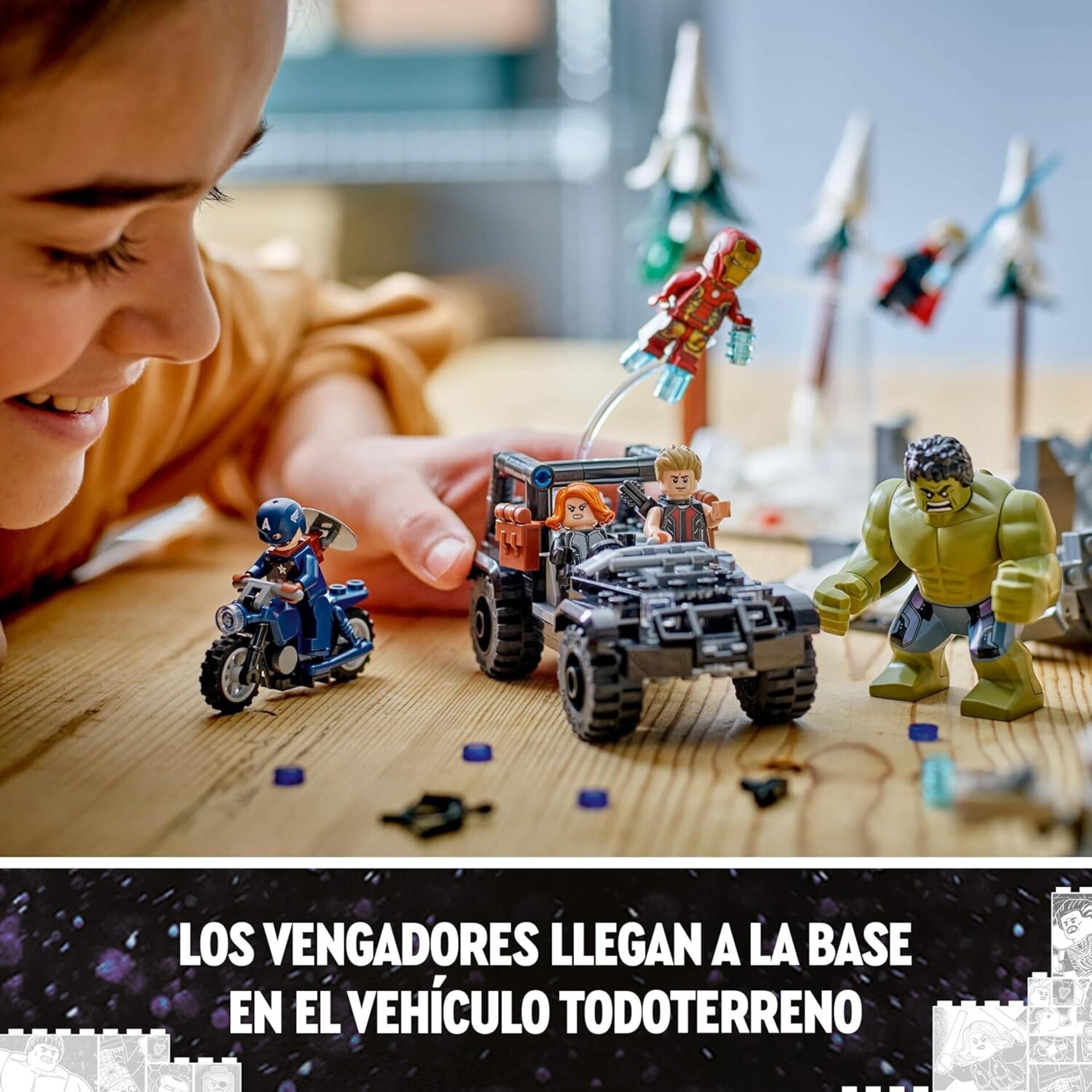 LEGO Marvel Vengadores Reunidos: Era de Ultrón Juguete de Construcción con 8 Min - 2