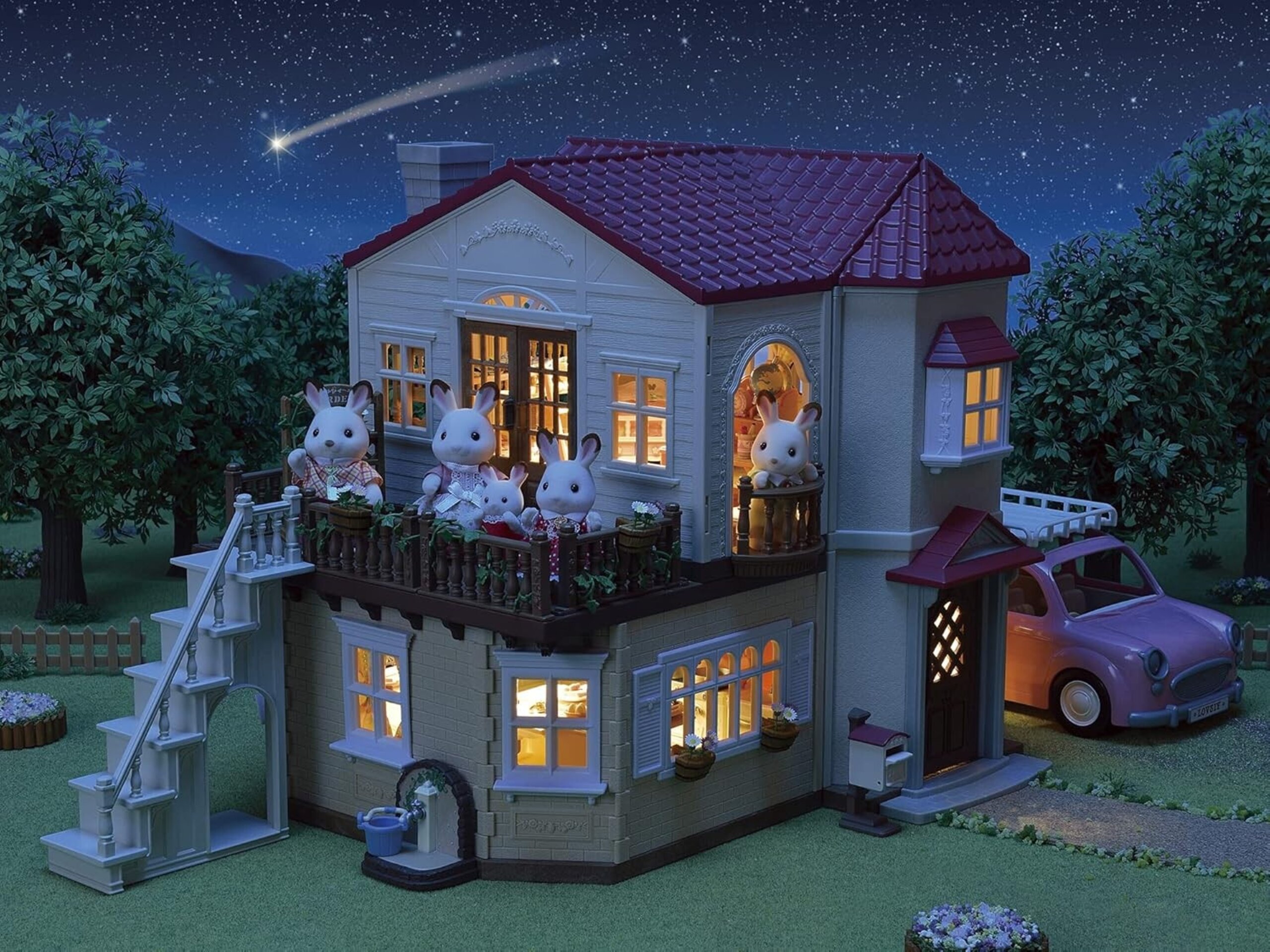 Sylvanian Families 5716 Casa con Luces - el ático secreto - 2