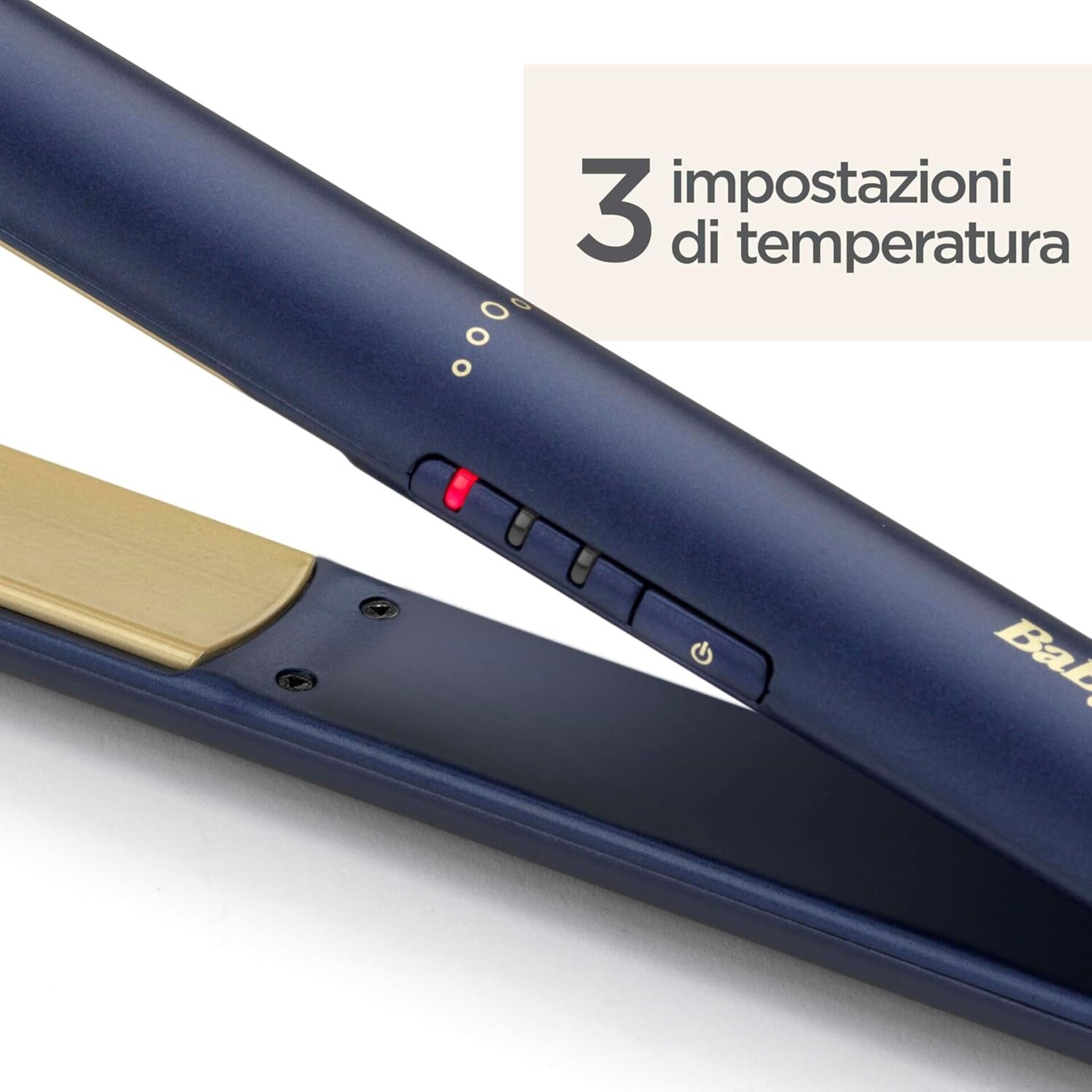 BaByliss Midnight Luxe Hair Straighteners, Titanium Ceramic floating - 4